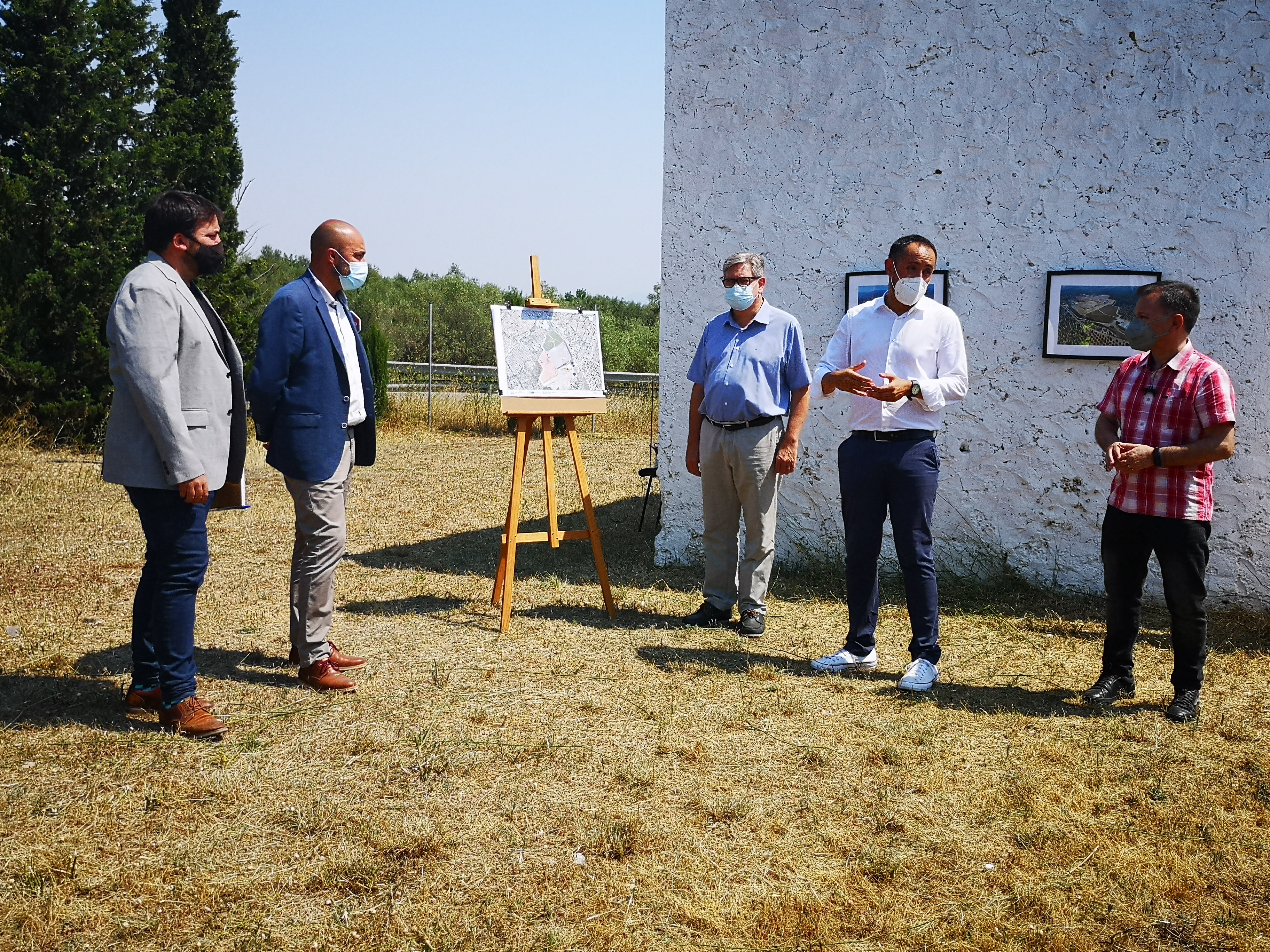 El president del COPATE explica el projecte d'ampliació de les instal·lacions de Mas de Barberans