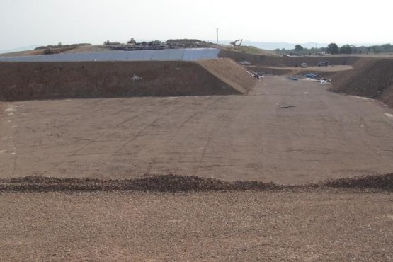 Detall de les ampliacions al dipósit controlat de residus de Mas de Barberans