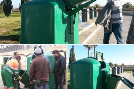 Imatges dels contenidors de vidre