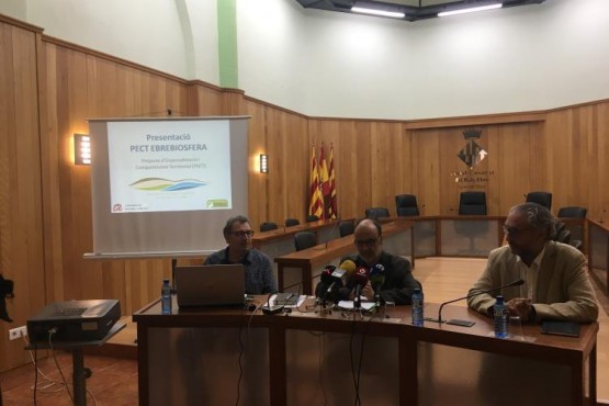 Presentació del projecte a la seu del Consell Comarcal del Baix Ebre