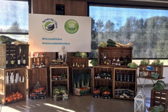 Exposició de productes de la Reserva de la Biosfera
