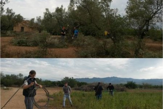 Pràctiques del curs en una finca