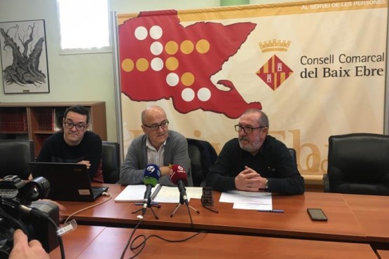 Moment de la presentació dels resultats en roda de premsa