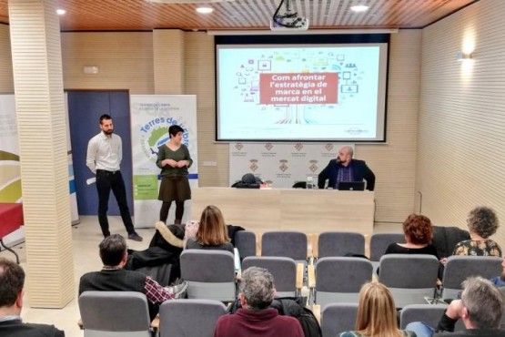 Una de les presentacions del VIIè fòrum d'innovació