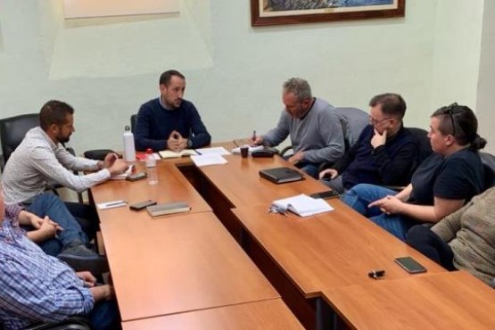 La comissió del COPATE reunida