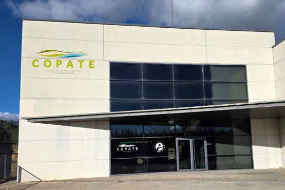 Façana del nou centre de treball del COPATE, ubicat a Roquetes