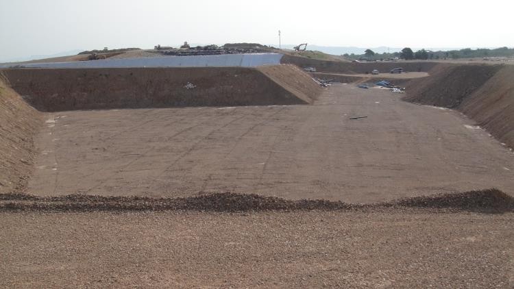 Detall de les ampliacions al dipósit controlat de residus de Mas de Barberans