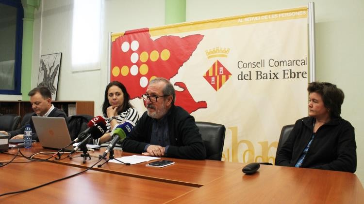 Imatge de la roda de premsa