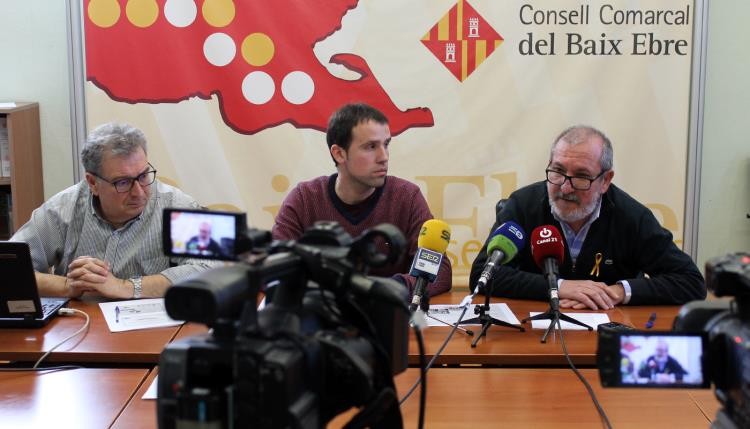 Moments de la roda de premsa