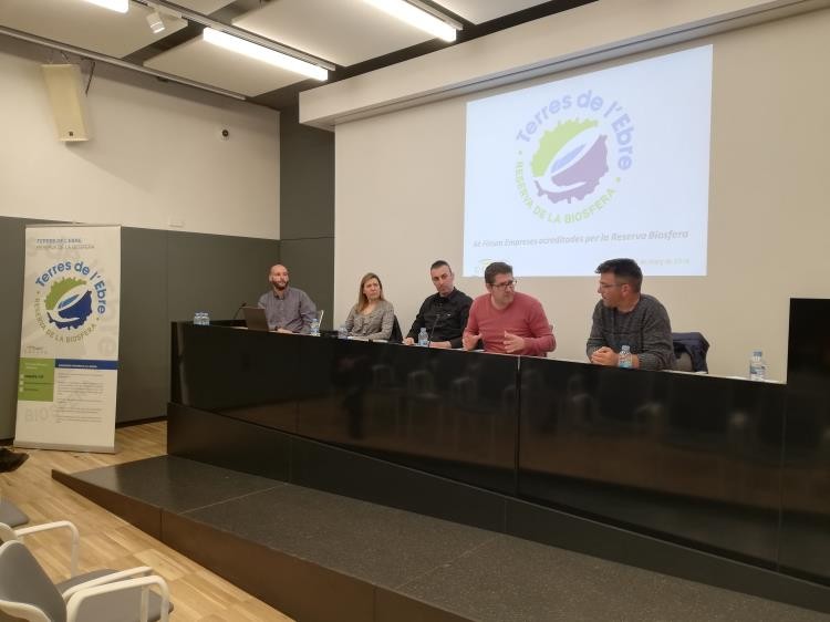 Imatge dels tertulians de la taula rodona que s'ha fet durant el fòrum