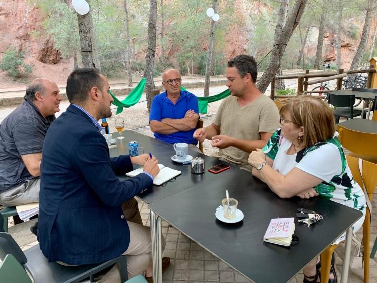 Trobada del COPATE amb la plataforma d'afectats