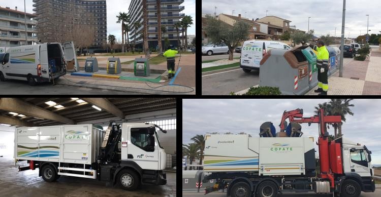 Imatges de mitjans i equipaments per a la recollida de residus