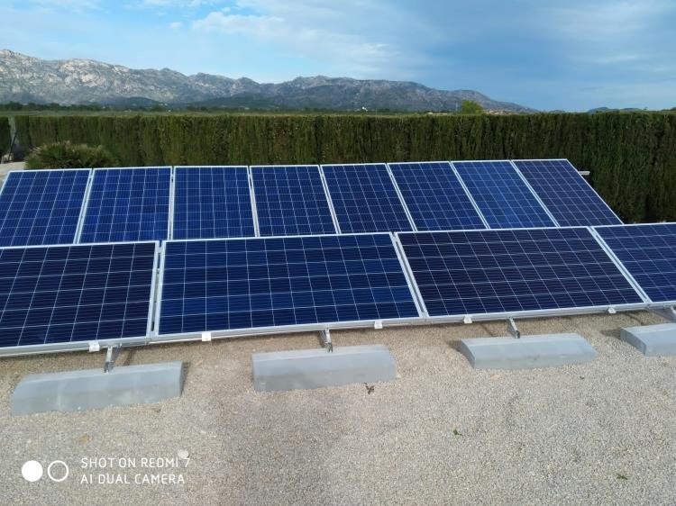 Imatge d'unes plaques solars