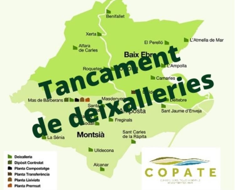 Es tanquen les deixalleries