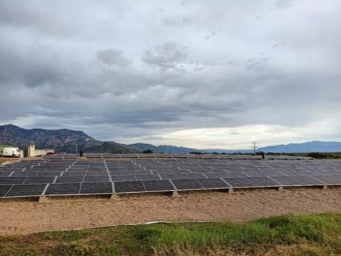 Inversió total de 144.717,11 € en energies renovables a la Planta de Residus del Mas de Barberans