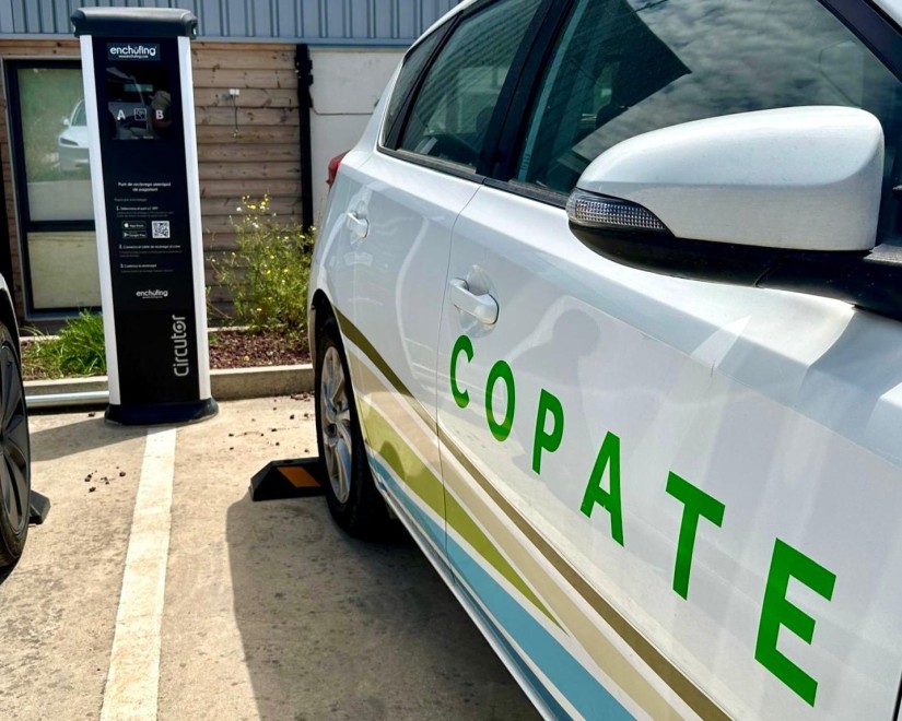 Carregador i cotxe del COPATE